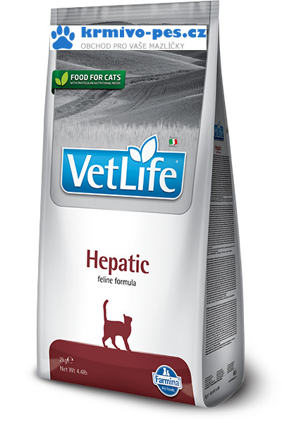 Vet Life Natural Feline Dry Hepatic 10 kg