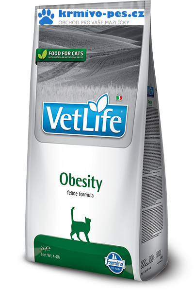 Vet Life Natural Feline Dry Obesity 10 kg