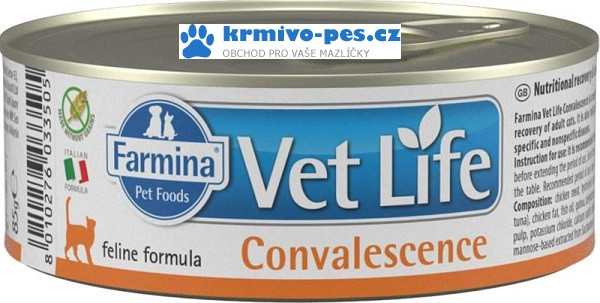 Vet Life Natural Feline Convalescence 85 g