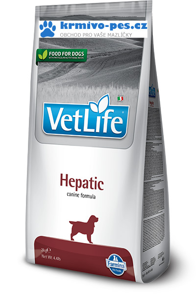 Vet Life Natural Dog Hepatic 12 kg