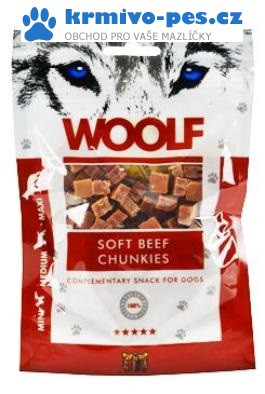 WOOLF pochoutka beef chunkies 100g