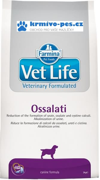 Vet Life Natural Canine Dry Ossalati 2 kg