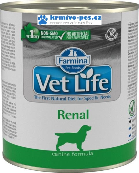 Vet Life Natural Dog Renal 300g