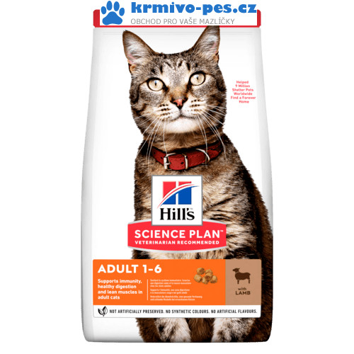 Hill's Science Plan Feline Adult jehněčí 10 kg
