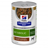 Hill's Prescription Diet Canine Stew Metabolic konzerva kuře, zelenina 354 g