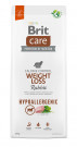 Brit Care Dog Hypoallergenic Weight Loss Rabbit 12kg + želvička plněná masem