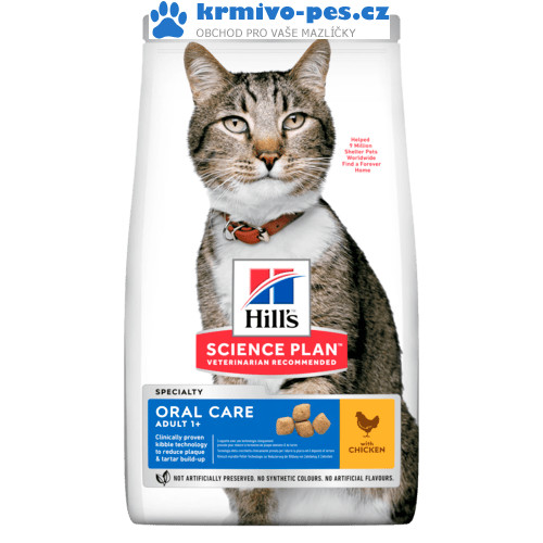 Hill's Science Plan Feline Adult Oral Care 1,5 kg