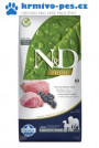 N&D PRIME DOG Adult M/L Lamb & Blueberry 12kg + Duck Roll on Salmon and Collagen stick 1ks