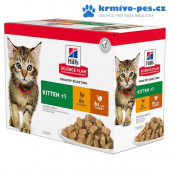 Hill's Feline Kitten kapsička Chicken+Turkey 12x85 g NOVÝ