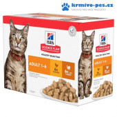 Hill's Feline Adult kapsička Chicken+Turkey 12x85 g NOVÝ