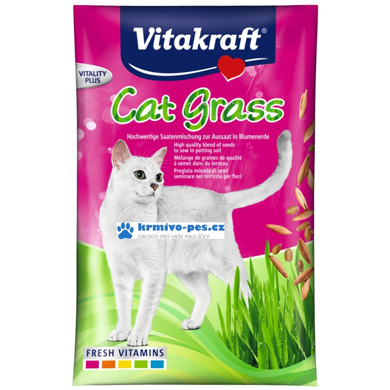 Vitakraft Cat Gras Refill tráva 50g