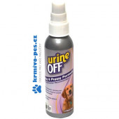 Urine Off sprej odstraňovač zápachu a skvrn-psi 118 ml