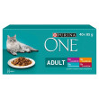 Purina ONE-Multipack Adult minifiletky maso,ryba,zelenina  40 x 85 g
