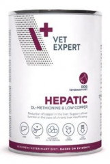 VetExpert VD 4T Hepatic Dog konzerva 400g