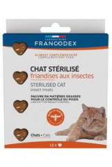 Francodex Pochoutka Protein-Insect pro kastrované kočky 12ks