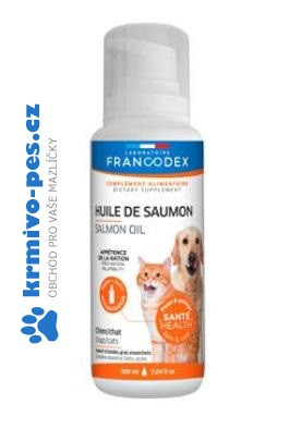 Francodex Lososový olej pes, kočka 200 ml