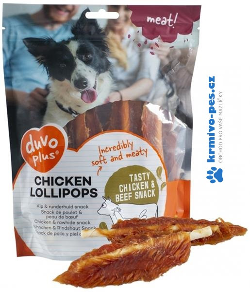 Duvo+ dog Meat! Chicken lollipops 400 g