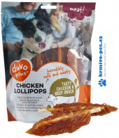 Duvo+ dog Meat! Chicken lollipops 400 g - kuřecí masová lízátka