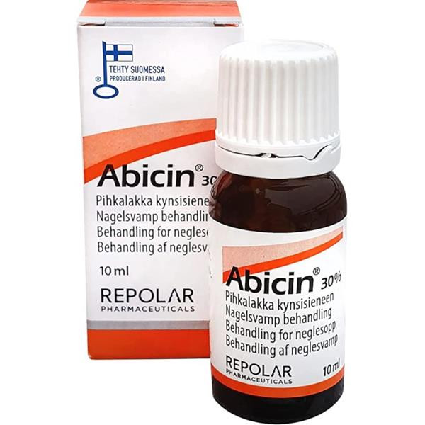 Abicin 30% pryskyřicový lak proti plísňovým infekcím nehtů 10 ml