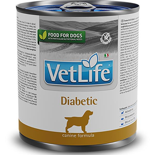 Vet Life Natural Canine konz. Diabetic 300 g