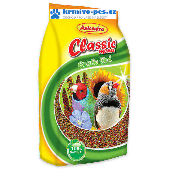 AVICENTRA Drobní exoti Classic menu 1 kg