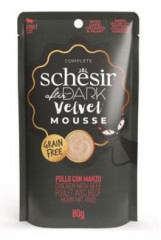 Schesir Cat kapsa After Dark Velvet Mousse kuře/hovězí 80g