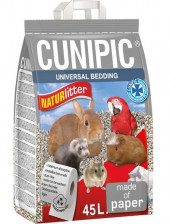 Podestýlka hlod. Naturlitter paper Cunipic 45 l