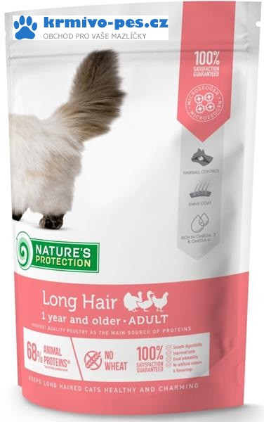 Nature's Protection Cat Dry Long Hair 400 g
