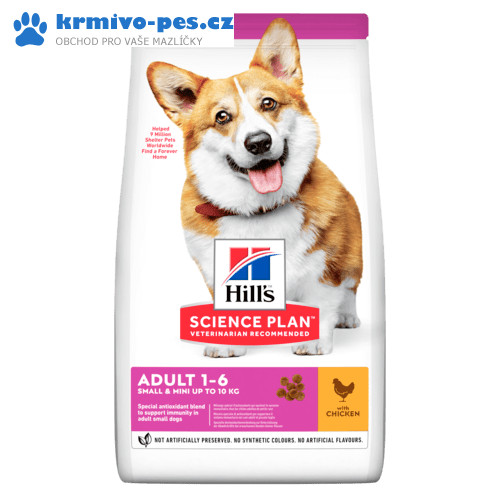 Hill's Science Plan Canine Adult Small & Mini Chicken 6 kg NOVÝ