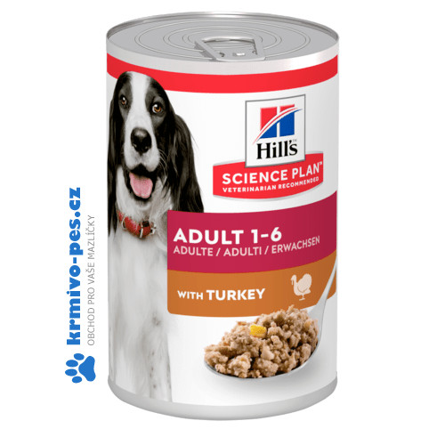 Hill's Canine konz. SP Adult Turkey 370g