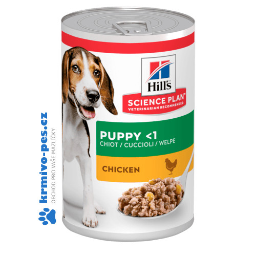 Hill's Can. konz. SP Puppy Chicken 370g