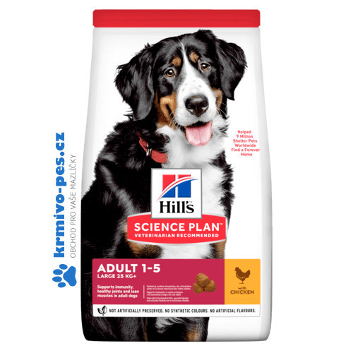 Hill's Science Plan Canine Adult Large Breed Chicken 18 kg NOVÝ
