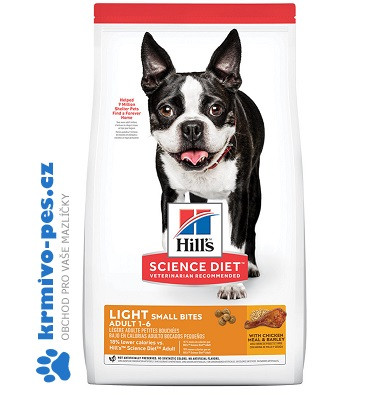 Hill's Can.Dry SP Light Adult Small&Mini Chicken 6kg