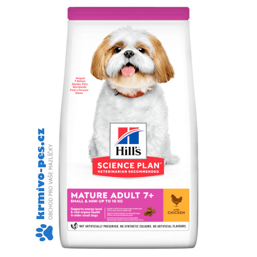 Hill's Science Plan Canine Mature Adult 7+ Small & Mini Chicken 6 kg