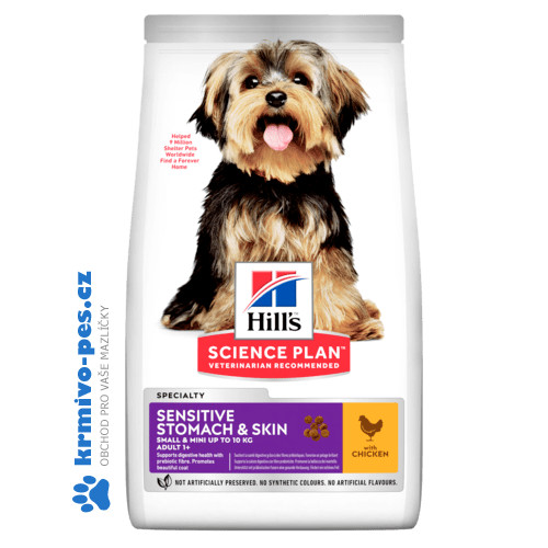 Hill's Can.Dry SP Sensitive Adult Small Chicken 1,5 kg