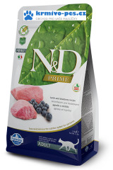 N&D PRIME CAT Adult Lamb & Blueberry 10kg + DOPRAVA ZDARMA