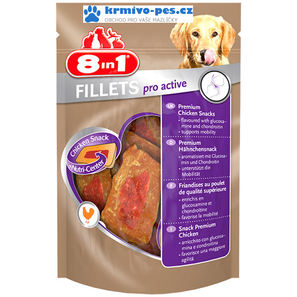 8in1 Fillets pro active S 80g