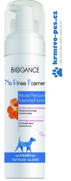 Biogance No rinse foamer dog - pro psy 200 ml