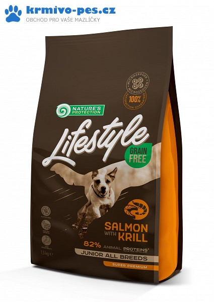 Nature's Protection Dog Dry LifeStyle GF Junior 1.5 kg