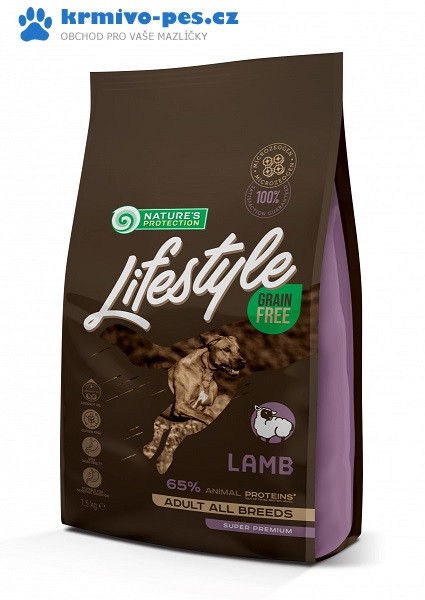 Nature's Protection Dog Dry LifeStyle GF Lamb 1,5 kg