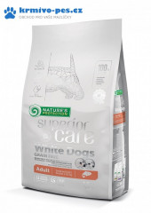 Nature's Protection Dog Dry Superior Care White Dog GF Salmon 1,5kg
