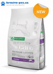 Nature's Protection Dog Dry Superior Care White Dog Junior GF Salmon 1,5kg