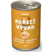 Louie konzerva pro psy - Kuřecí vývar 400 g