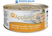 Applaws Cat konzerva kuřecí prsa a sýr 70g