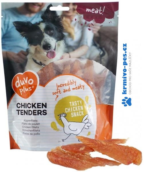 Duvo+ dog Meat! Chicken tenders 100 g