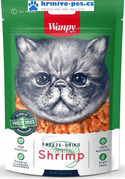 Wanpy Cat Freeze Dried Shrimp 20 g