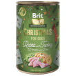 Brit Care Dog konzerva Christmas Rabbit with Turkey 400g