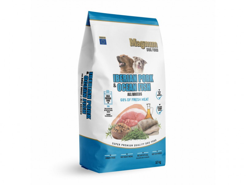 Magnum Iberian Pork & Ocean Fish All Breed 12 kg