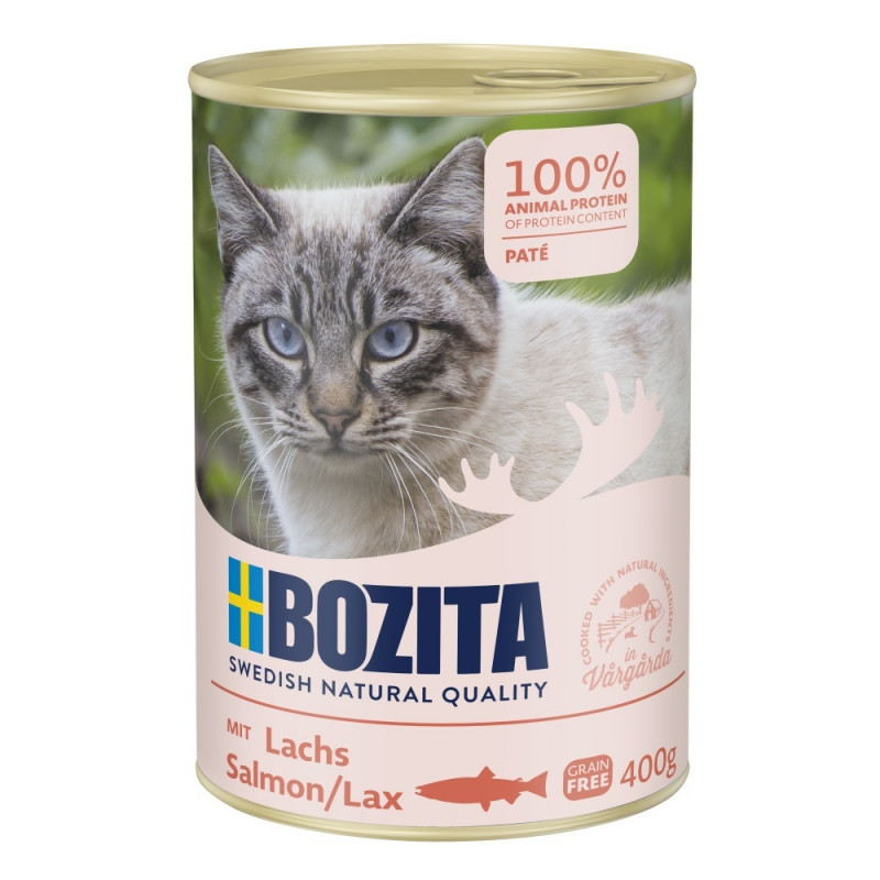 Bozita Cat losos paté 0,4 kg