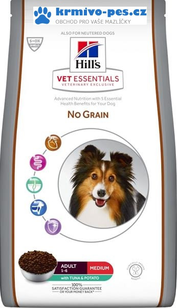 Hill's VE Canine Adult Medium No grain Tuna & Potatoes 10 kg